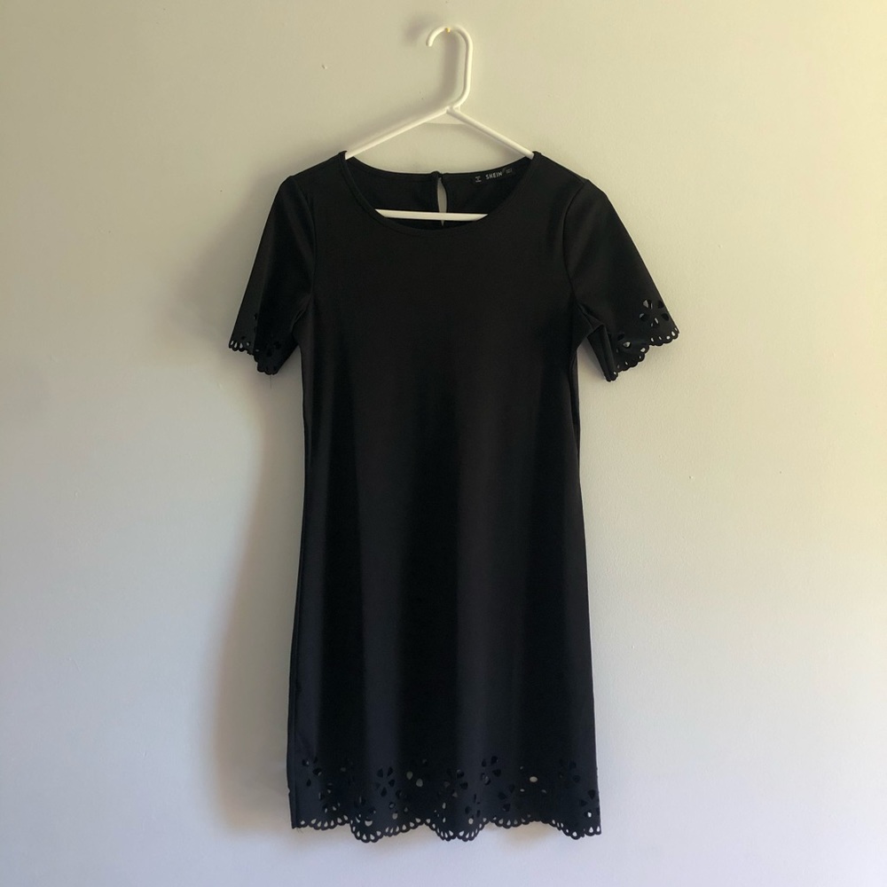 Black shein dress
